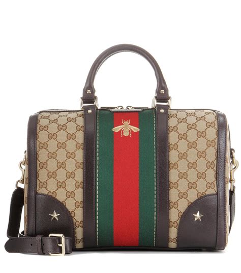 are all vintage gucci bags lined in gucci print|vintage canvas shoulder bag Gucci.